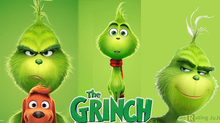 O Grinch., Grinch dos desenhos animados papel de parede HD