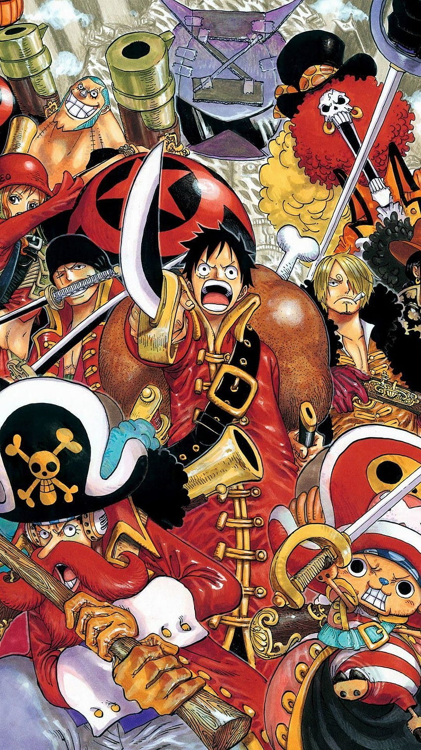Pin von One Piece, Luffy Aesthetic HD-Handy-Hintergrundbild
