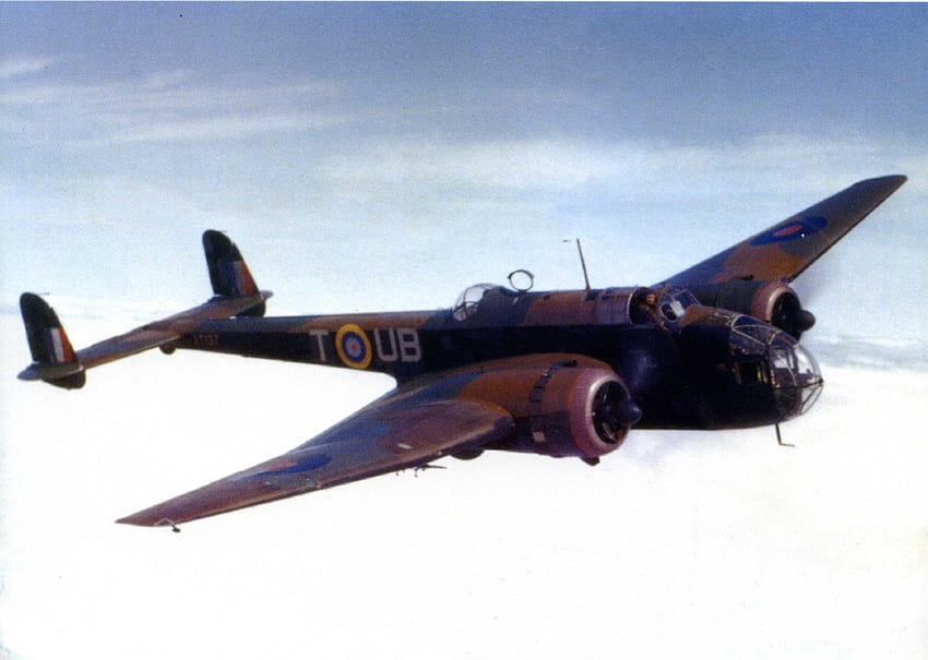 Хендли-Пейдж Хемпдън, бомбардировач, британски, раф, кралски военновъздушни сили, втора световна война HD тапет