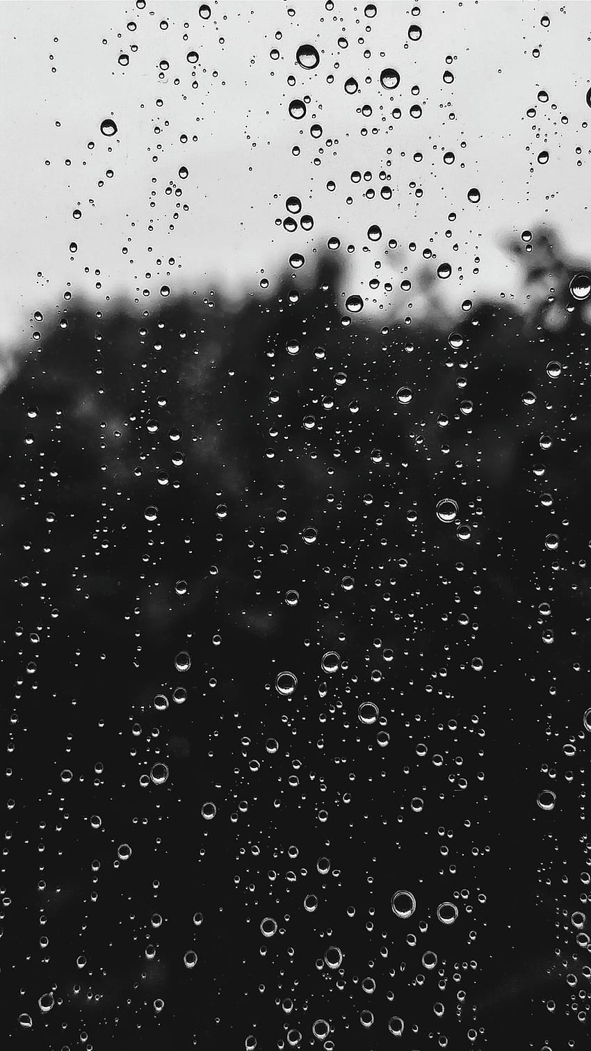 Rain Drop [], Grey Rain HD phone wallpaper