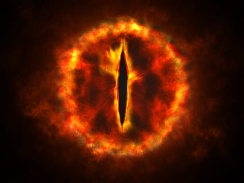 L'occhio di Sauron si forma nello spazio prima delle elezioni americane Sfondo HD