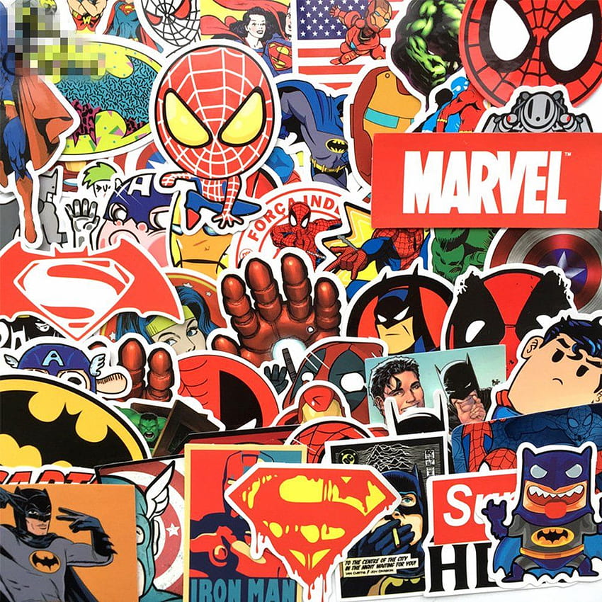 Kaykay Etiketleri, Marvel Etiket Bombası HD telefon duvar kağıdı