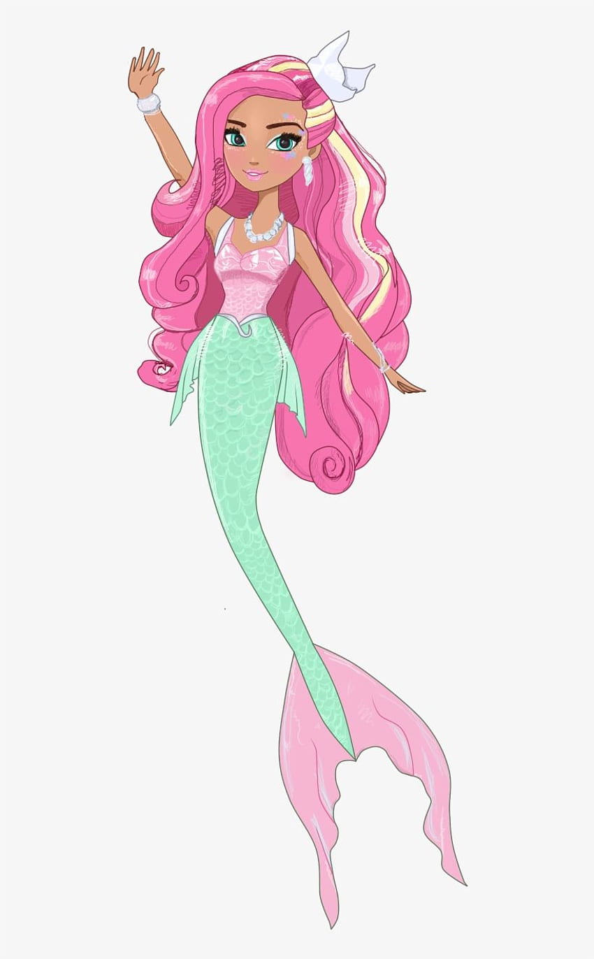 Cola De Sirena Nymphiana - Cartoon Png, Cute Mermaid Tails fondo de pantalla del teléfono