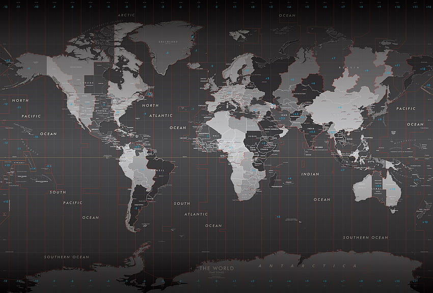Mappe del mondo che meritano uno spazio su, fantastica mappa del mondo Sfondo HD