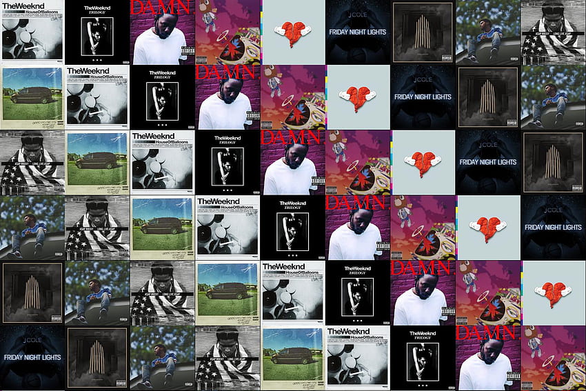 Weeknd House Balloons Trilogy Kendrick Lamar Damn « Tiled, The Weeknd and ASAP Rocky HD wallpaper