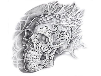 43 Unique Skull Neck Tattoos
