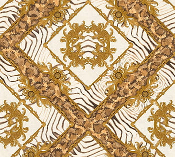 A.S. Creation 343222 Line Versace 3 Pattern Paper Wallpaper, Multi