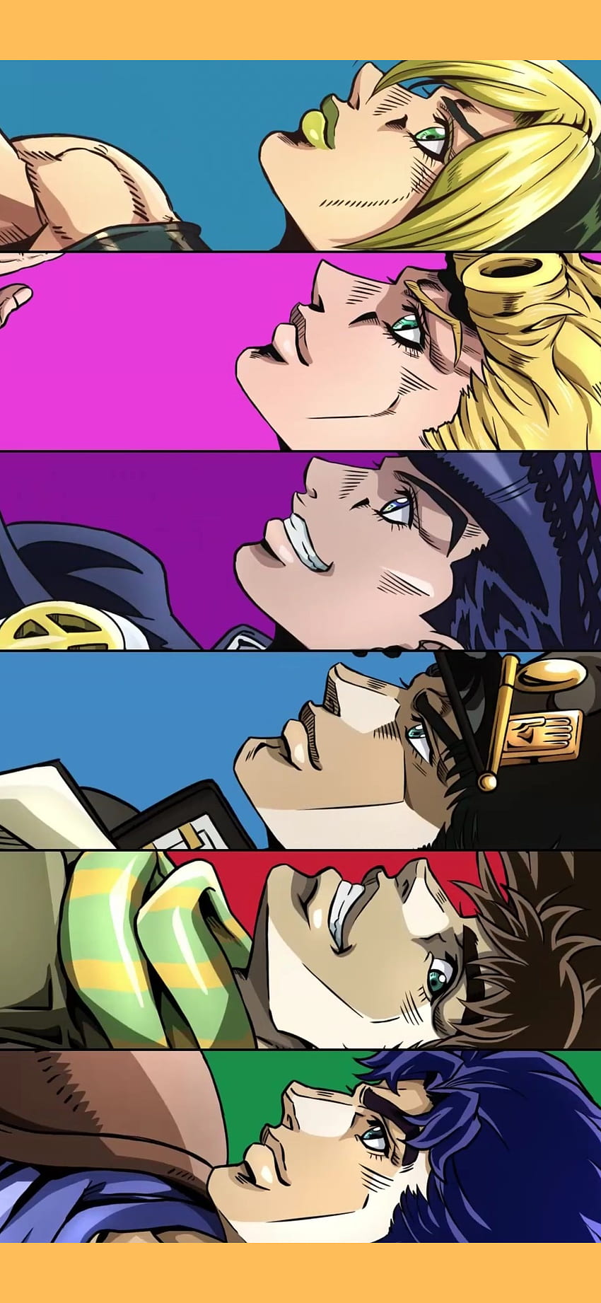 Jojos characters, Anime, Giorno, Jonathan, Jotaro, Joseph, Jojosbizarreadventure, Josuke, Jolyne, Manga HD phone wallpaper