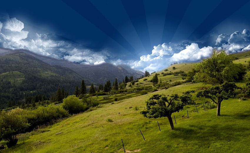 Mountain Hill Sky Safari Hd Wallpaper Pxfuel