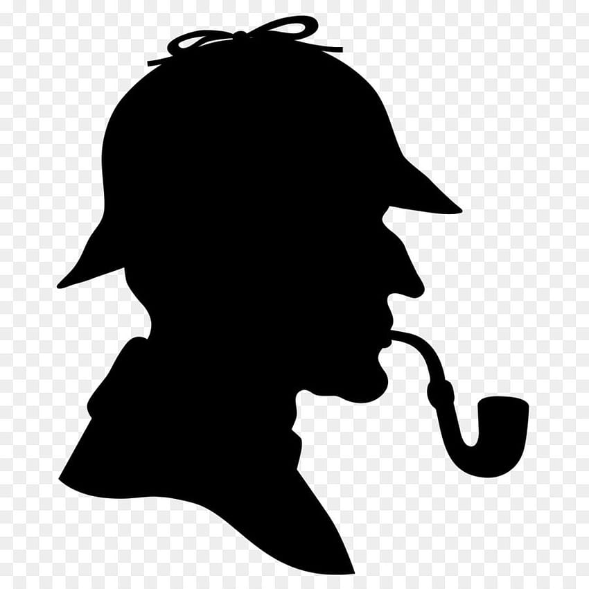 Sherlock Holmes Museum 221B Baker Street Le Avventure Di Sherlock Holmes - Silhouette png - 1024*1024 - Trasparente Sherlock Holmes png Sfondo del telefono HD