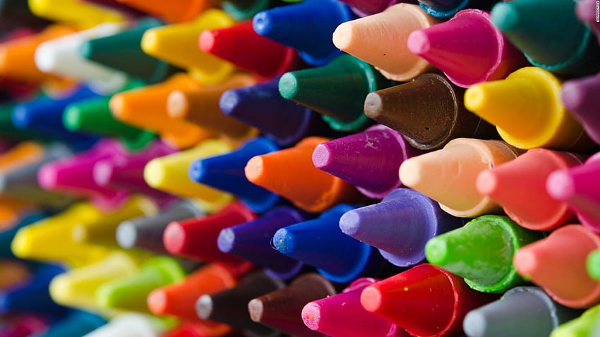 Crayola's new color name Bluetiful draws criticism, Colorful Crayola Crayon HD wallpaper