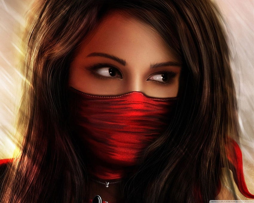 this is beautiful of ninja girl. Ninja mädchen, Fantasy girl, Krieger mädchen HD wallpaper