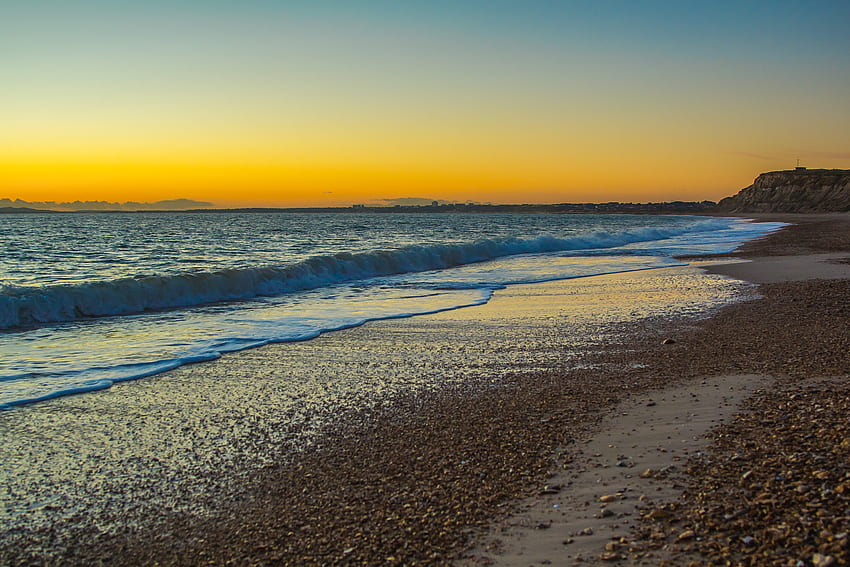 Natur, Strand, Ufer, Bank, Ozean, England HD-Hintergrundbild