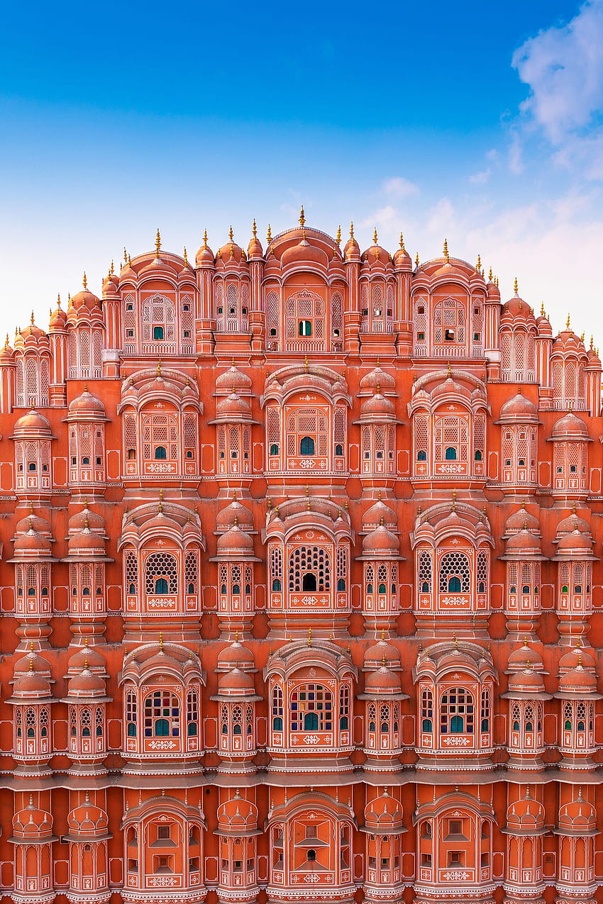 In India, every day is Holi day. Here's proof. Condé Nast Traveller India, Hawa Mahal HD phone wallpaper