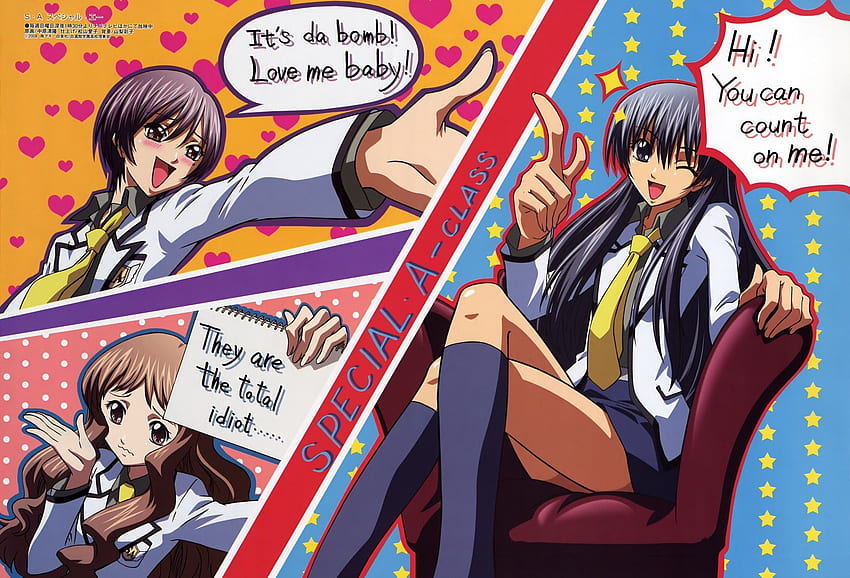 Hanazono Hikari - Special A Anime Board HD wallpaper