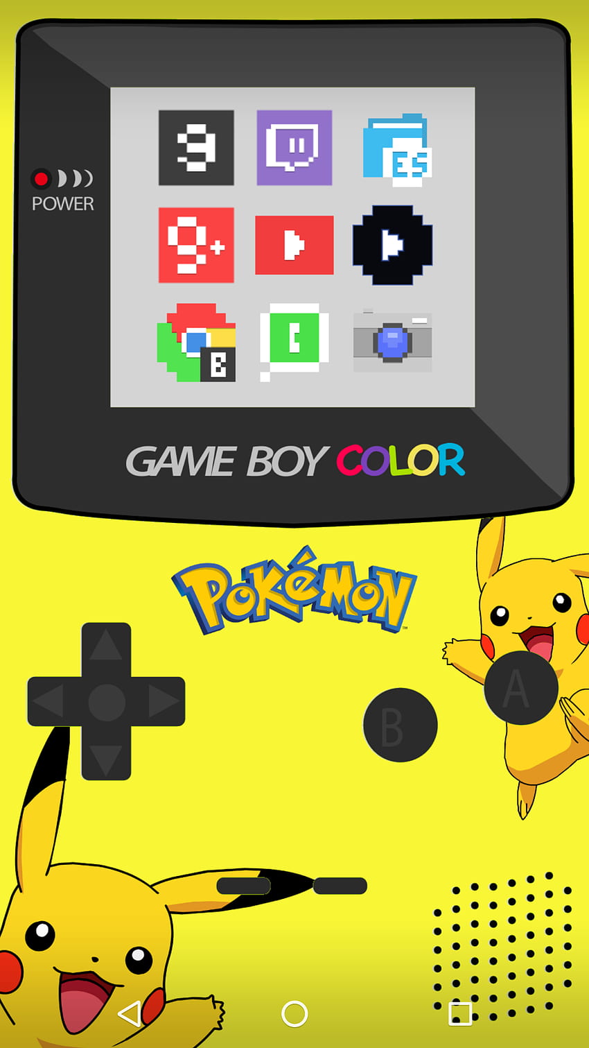 Pokemon GameBoy, Pokemon Android wallpaper ponsel HD