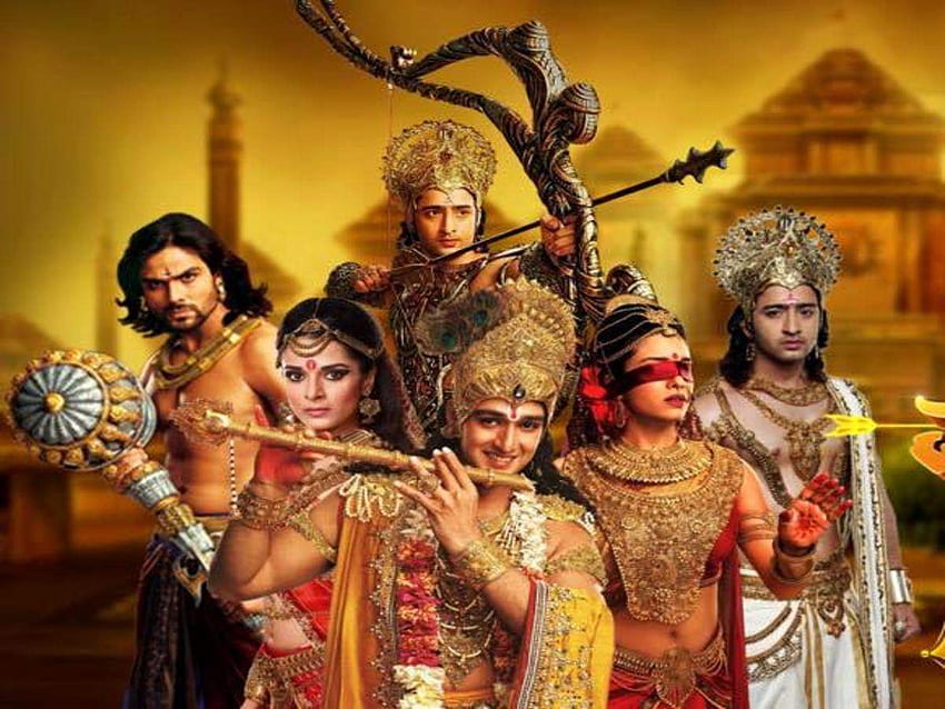 Mahabharata to be aired on television from May 11 - Times of India, Mahabharatham HD wallpaper