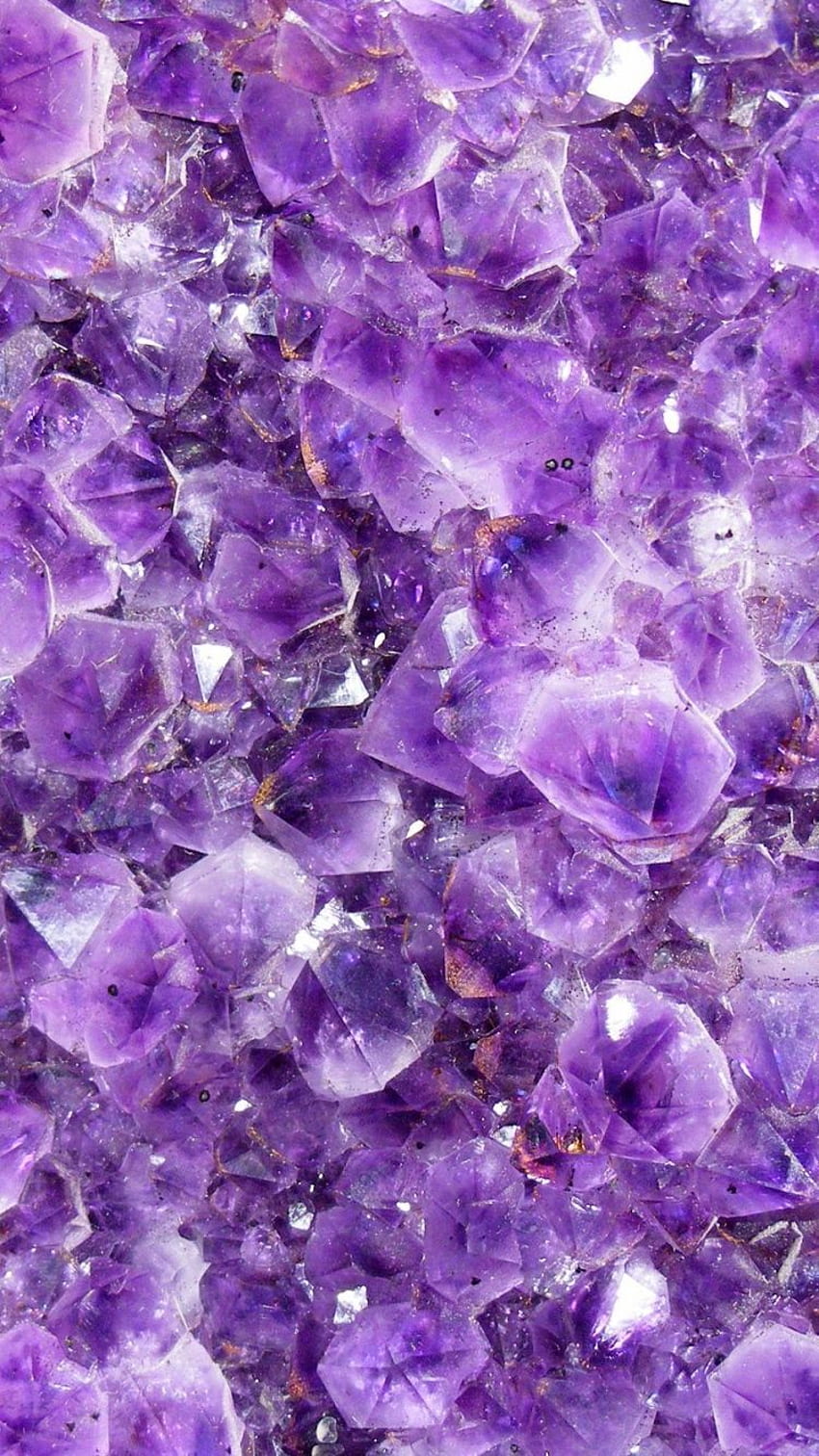 purple Glitters 750 x 1334 - 4382709 - girly, Crystal Purple Aesthetic HD phone wallpaper