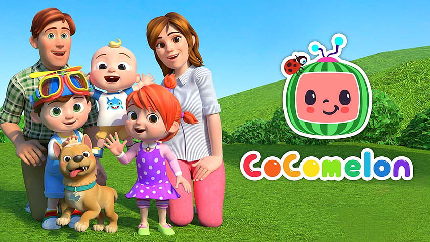 Cocomelon - Super, Cocomelon-Logo HD-Hintergrundbild
