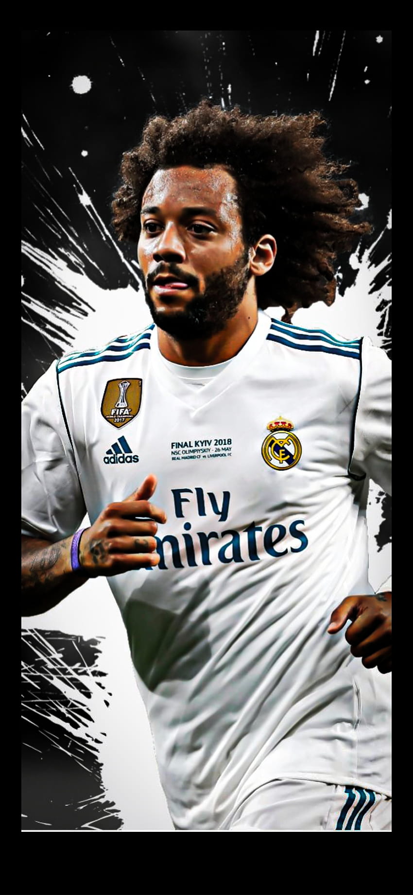 Wallpaper ID 383302  Sports Marcelo Vieira Phone Wallpaper Real Madrid  CF 1080x1920 free download