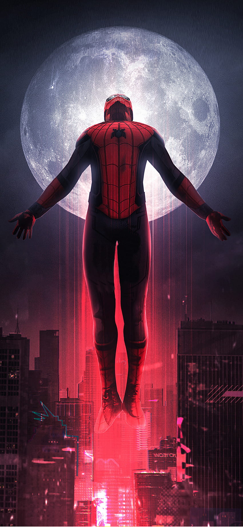 Spiderman No Way Home, Spiderman, Anime, PS4 HD-Handy-Hintergrundbild