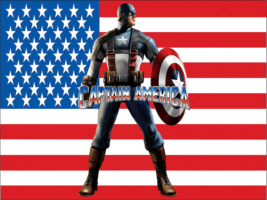 Capitan America, capitano, supereroi, supereroe, America Sfondo HD