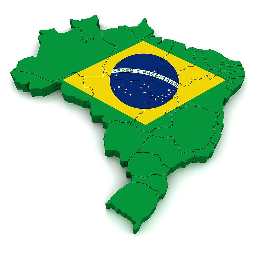 Brazil, Brazil Map HD phone wallpaper