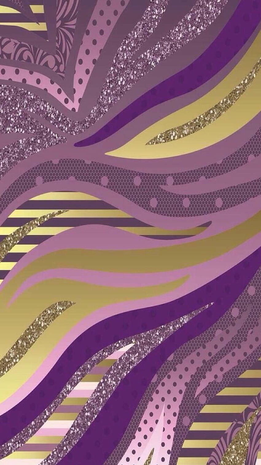 Kasandra Ann on in 2019. Purple, gold HD phone wallpaper