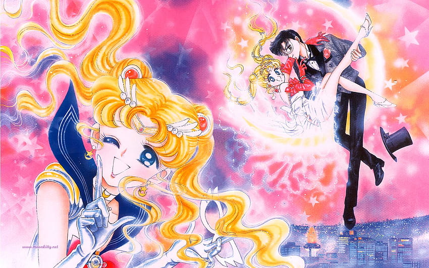 Anime Cute Sailor Moon, Sailor Moon Characters PC HD wallpaper