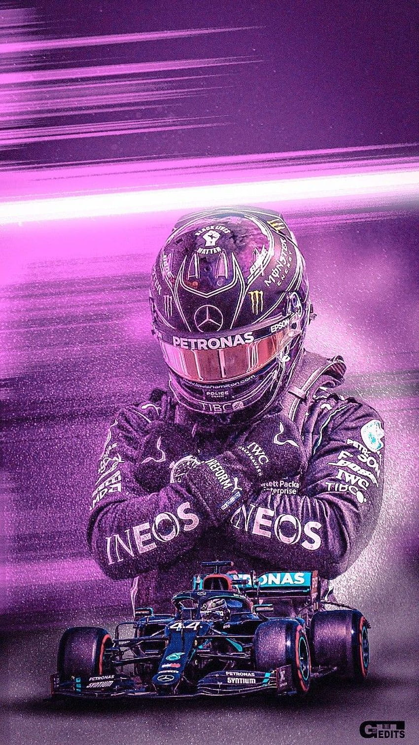 Lewis Hamilton  Mercedes  Phone Wallpaper with and without logo   rFormulaOneWallpapers