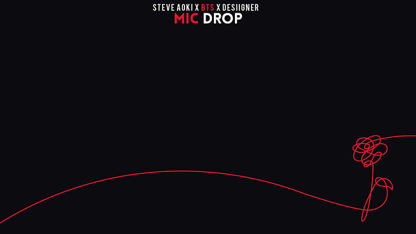BTS - Mic Drop (Remix ft Steve Aoki & Desiigner) HD wallpaper