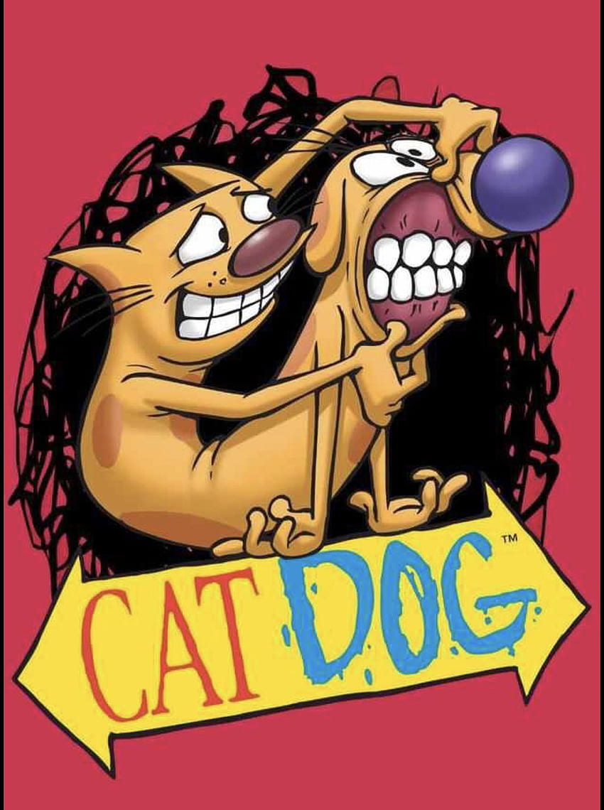 Kedi köpek. Çizgi film , Eski çizgi film ağı, Nickelodeon çizgi filmleri HD telefon duvar kağıdı