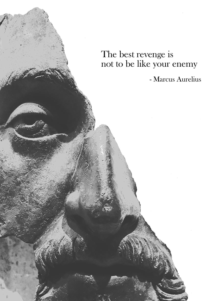 Die beste Rache – Marcus Aurelius HD-Handy-Hintergrundbild