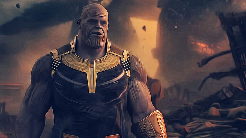 Thanos Vingadores: Guerra Infinita Thanos, Vingadores Infinito, Fantástico Thanos Guerra Infinita papel de parede HD