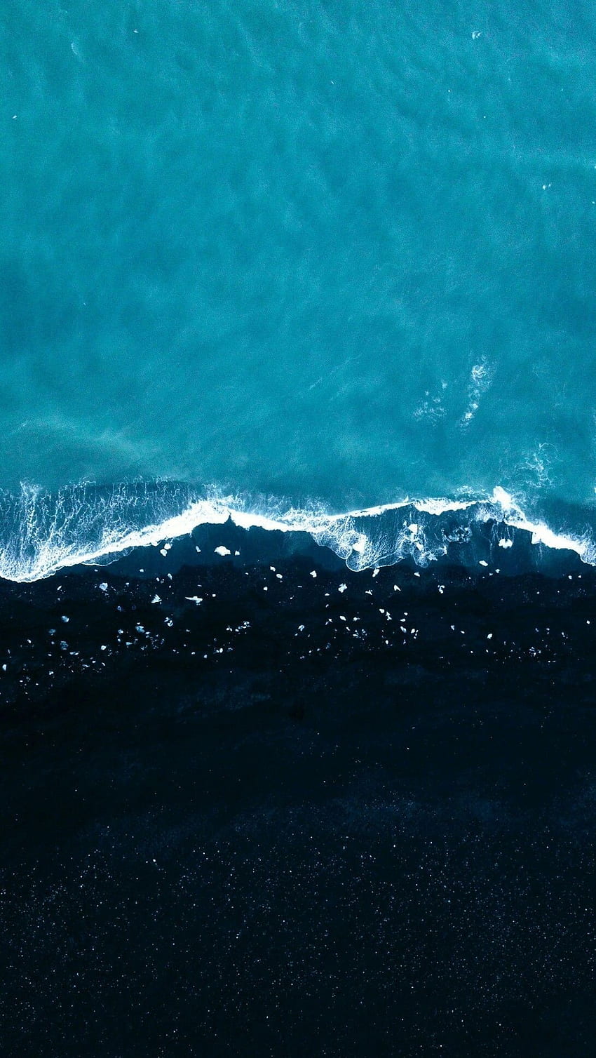 อยู่ร่วมกัน สีฟ้าครามและสีน้ำเงินเข้ม น้ำทะเล. ที่จะจัดเรียง, Dark Blue Ocean วอลล์เปเปอร์โทรศัพท์ HD
