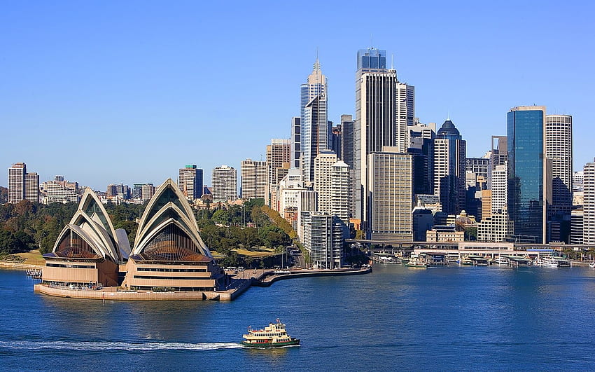 Sydney-Skyline HD-Hintergrundbild