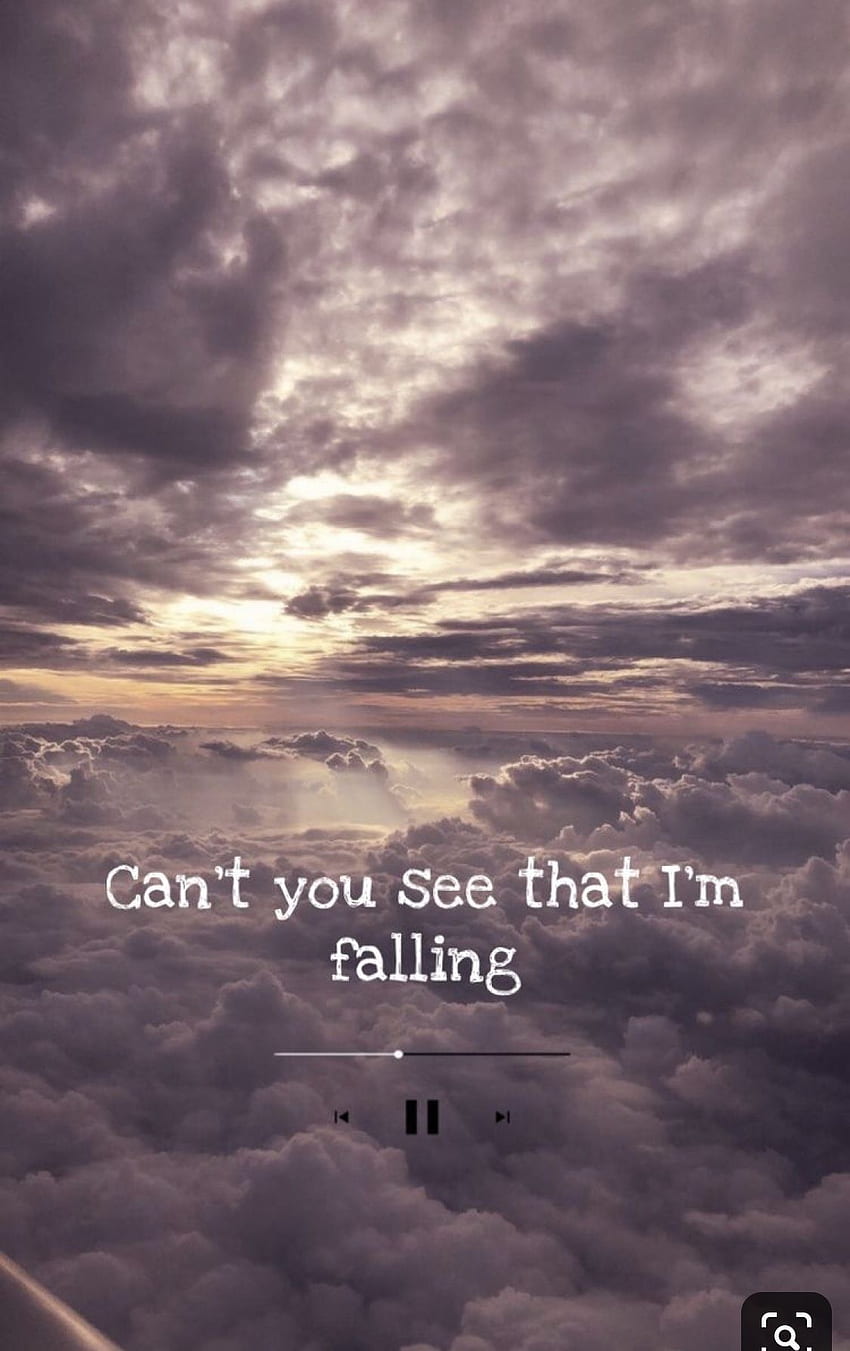 can't you see that I'm falling , falling for you , show me where your heart is ❤️. Song lyrics , iphone quotes songs, Cute tumblr HD phone wallpaper
