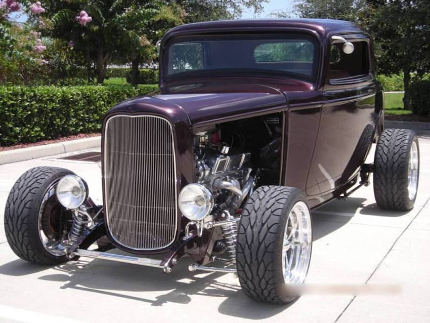1932 Ford 3 Window Coupe, ford, hot rods, auto, custom rides HD wallpaper