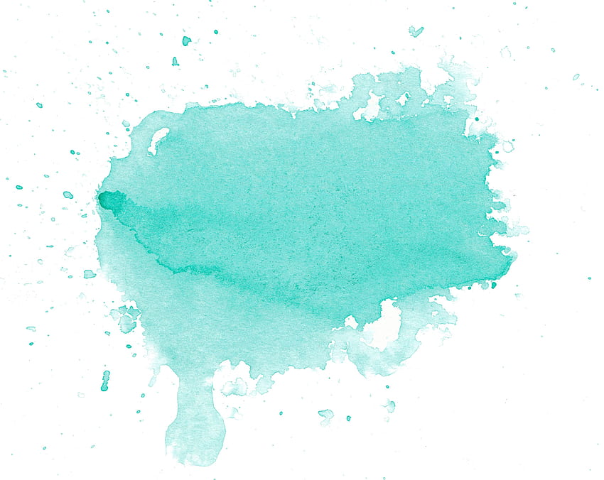 水色の水彩スプラッシュの背景 (JPG) 高画質の壁紙