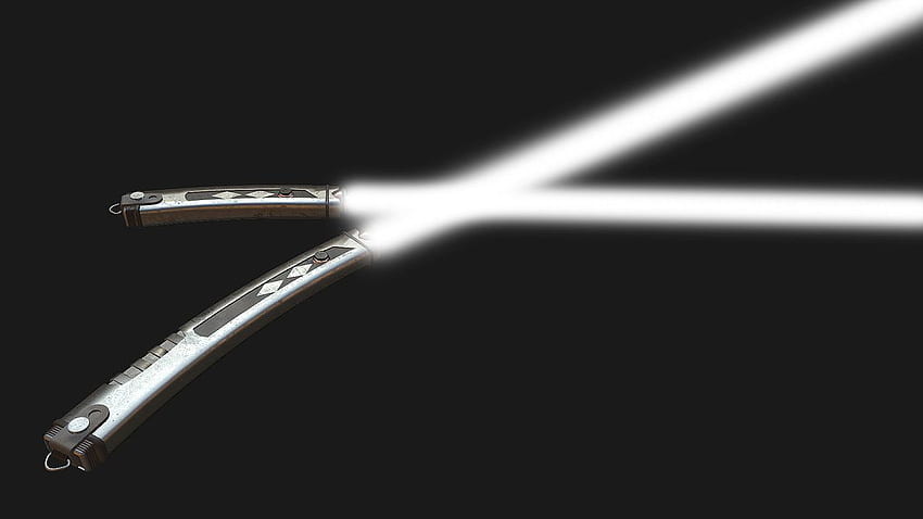 Miecz świetlny Ahsoki Tano (Star Wars: Rebelianci). Gwiezdne wojny miecz świetlny, gwiezdne wojny ahsoka, gwiezdne wojny tatuaż, biały miecz świetlny Tapeta HD