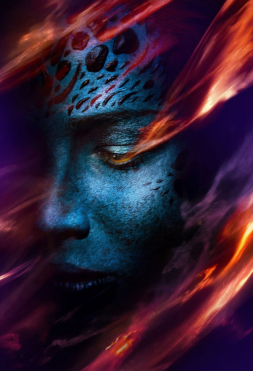 Jennifer Lawrence as Mystique X Men Dark Phoenix IPhone 6, X-Men HD電話の壁紙