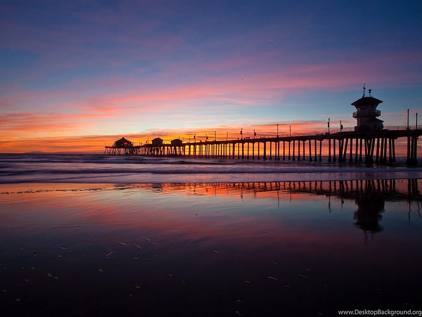 Spare Parts And Pics: Huntington Beach Pier Background HD wallpaper