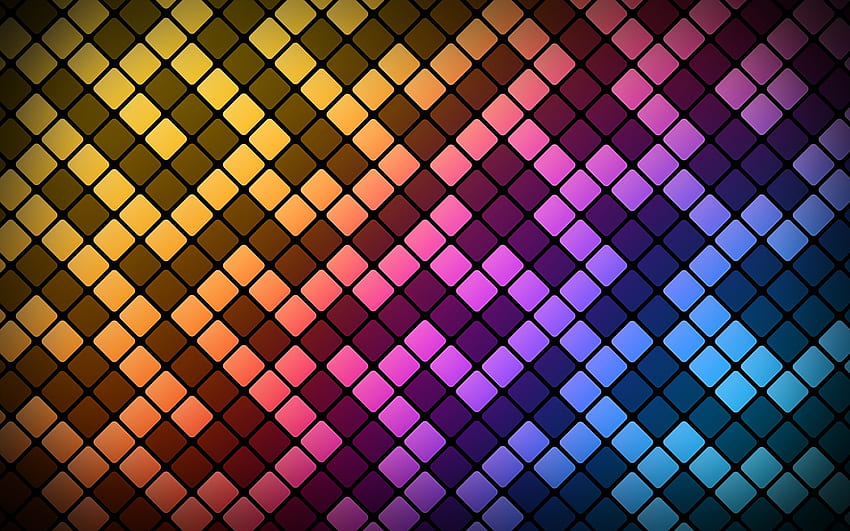Quadratisches Muster, quadratisches Muster - Verwendung, quadratische Form HD-Hintergrundbild