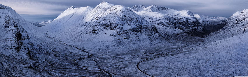 Glencoe Highlands Of Scotland, Winter Ultra Background for U TV : & UltraWide & Laptop : Multi Display, Dual & Triple Monitor : Tablet : Smartphone, Scottish Winter HD wallpaper