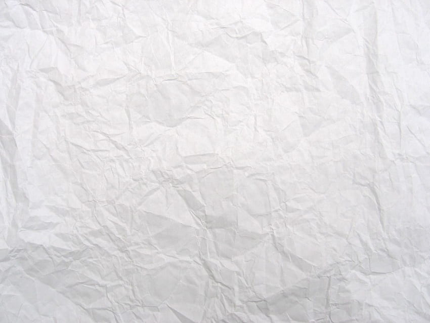 Crumpled White Paper Texture by Melemel. Paper HD wallpaper