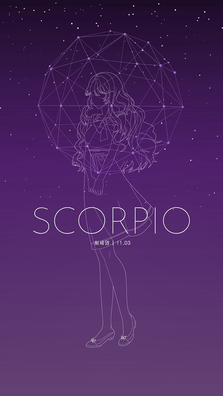 Lily on Scorpio. Zen mystic messenger, Mystic, Zodiac HD phone wallpaper