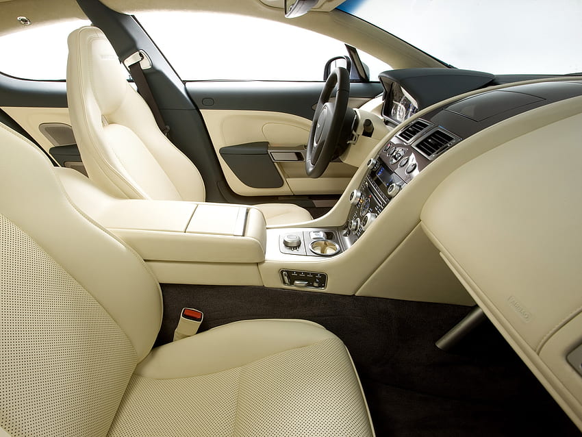 Interior, Aston Martin, Cars, Steering Wheel, Rudder, Salon, 2009, Rapide HD wallpaper