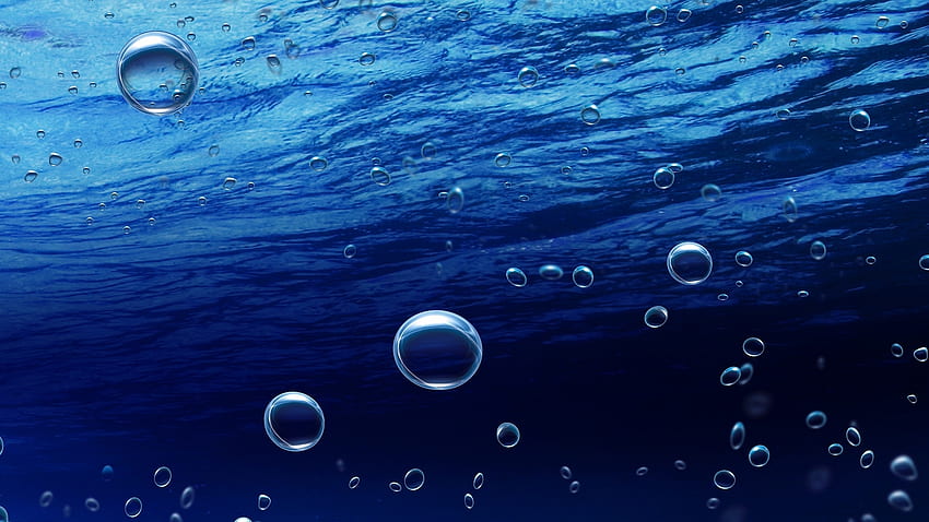 Water, Background, Bubbles HD wallpaper