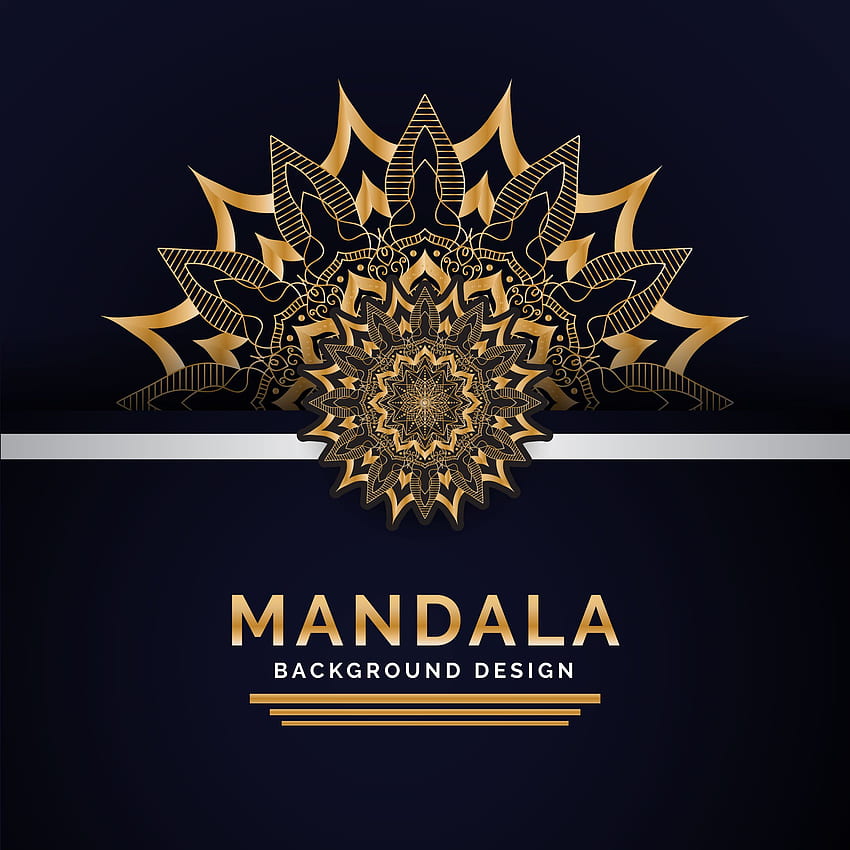 Luxury Indian Mandala Background Design 687042 Vector Art at Vecteezy, Hindu Mandala HD phone wallpaper