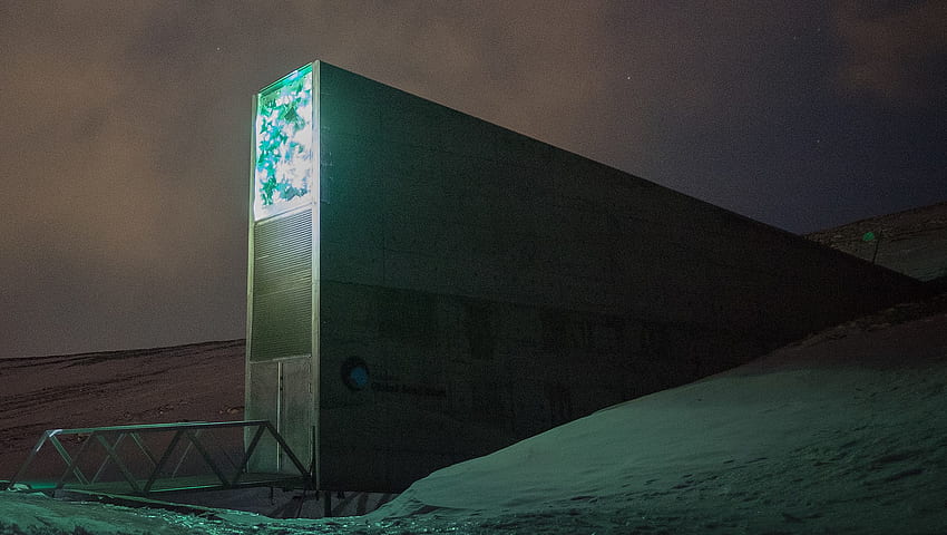 Svalbard Global Seed Vault - For Tech HD wallpaper